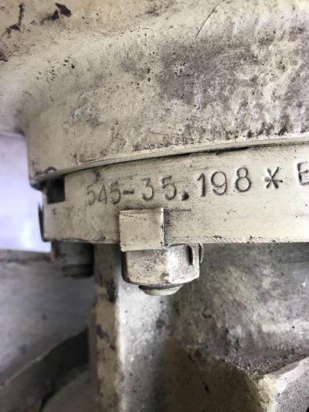 Затвор поворотный фланцевый дисковый. 545-35.198, ИПЛТ.492435.006